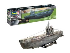Revell 05163 - 1/72 Sottomarino tedesco Type VII C/41 - Platinum Edition - Nuovo