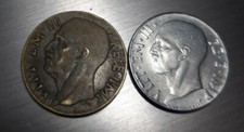 Regno D'Italia 2 Monete anno