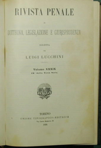 Rivista penale dottrina - rivista,