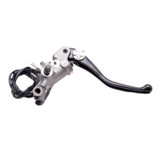 Pompa freno anteriore radiale Brembo titanio PR 18x18 con puntello nera regolabi