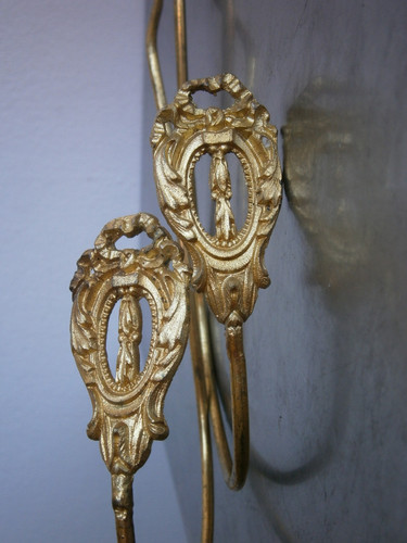 Coppia ferma tende bronzo - ferma,