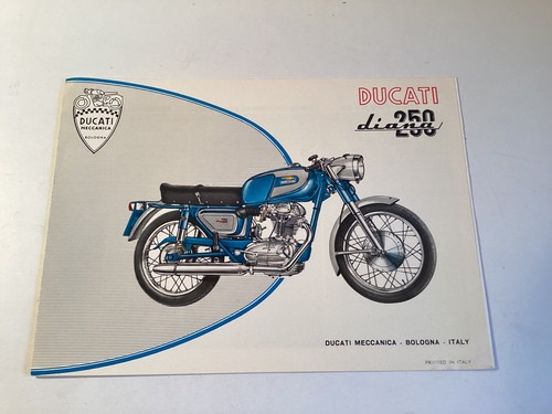 Ducati depliant diana 250 - depliant,