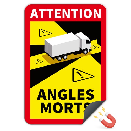 Camion angles morts - 3x,