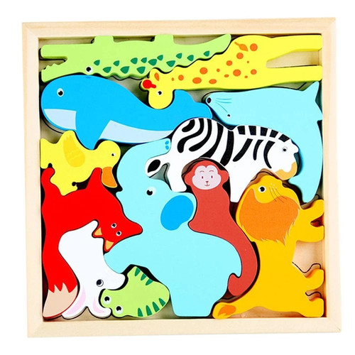 Puzzle incastro in - a,
