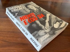 Oriana fallaci niente così - fallaci, "niente