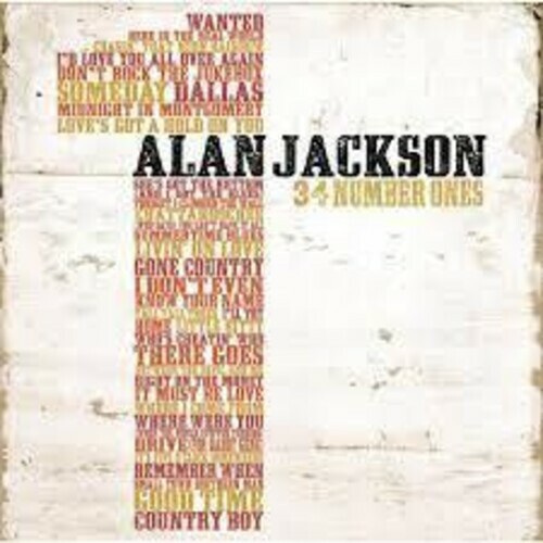 Alan jackson number ones - -, 34