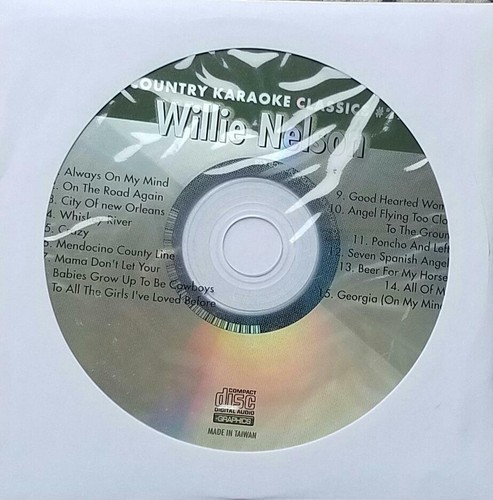 Willie nelson karaoke cdg - willie,