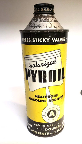 Bidone additivo gas vintage