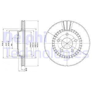 Disco freno 6246 brp per - freno, bd-6246
