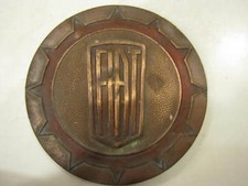 "FIAT" - ANTICA PLACCA IN RAME
