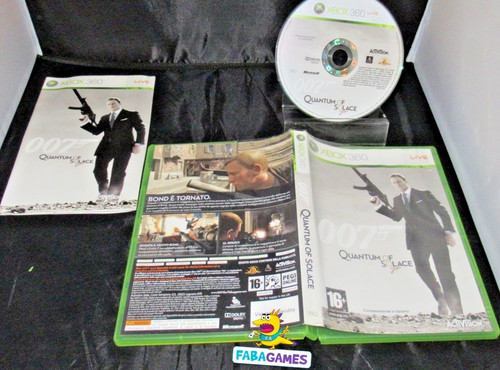 Xbox 360 007 quantum solace - xbox,