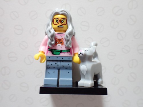 Lego minifigure mrs tiragraffi - minifigure,