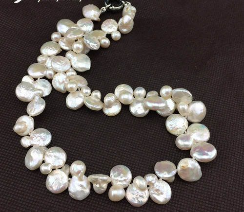 Collana perle barocche - collana,