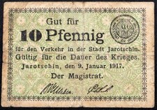 JAROTSCHIN / JAROCIN 1917