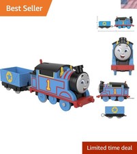 Preschool-Friendly Motorized Thomas Train with Cargo - Requires AAA Batteries