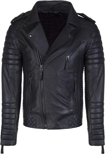 Giacca motociclista uomo vera - giacca,