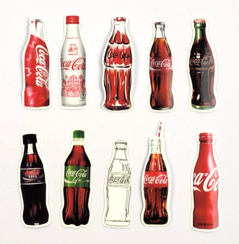 Set con coca cola - set, 10