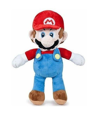 Peluche super mario cm - mario,