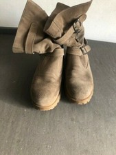 Twin set original stivale beige camoscio donna tg 39/woman boots