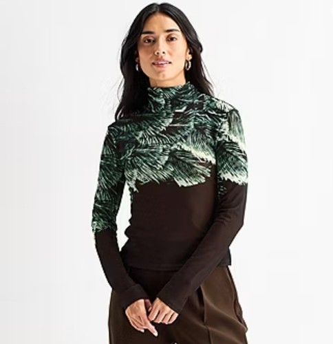 Top donna worthington marrone - donna,