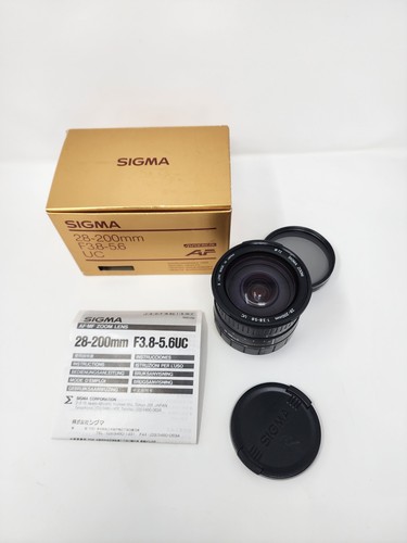 Sigma obiettivo asferico