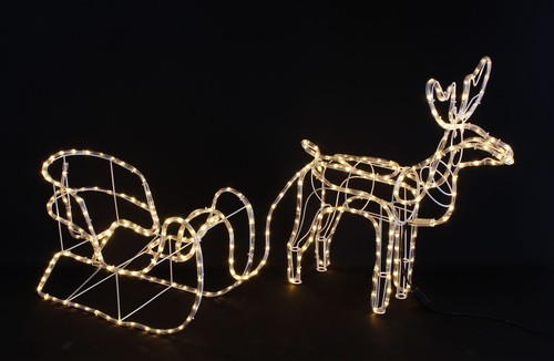 Decorazione led renna con - led,