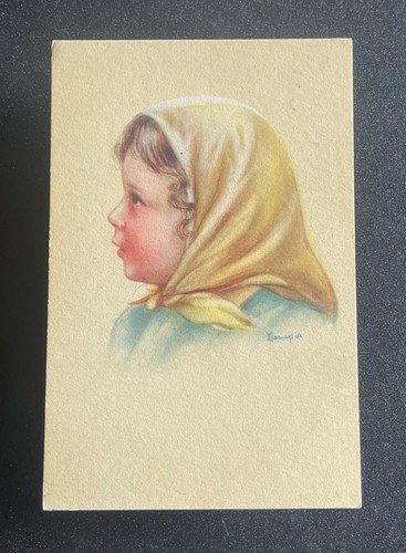 Cartolina mariapia volto di - mariapia,