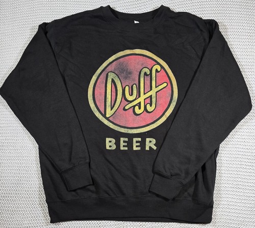 Felpa girocollo simpson duff - girocollo,