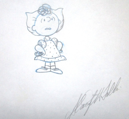 Sally peanuts anni firmato - peanuts, 80