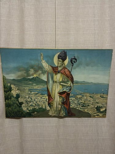 Vecchia stampa tela - tela, san