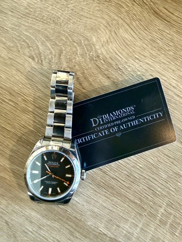 Rolex milgauss 116400 black - rolex,