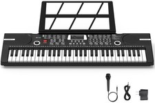 Teclado Musical 61 Teclas Con