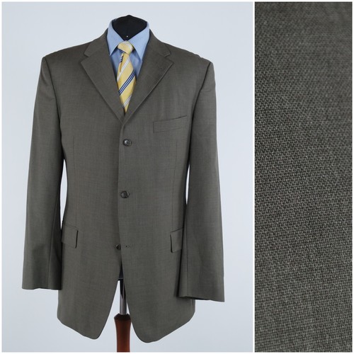 Mens brown blazer 46l size - brown, uk