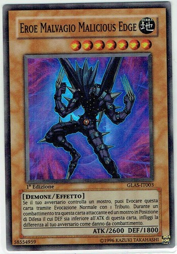 Carta glas eroe - carta, yu-gi-ho