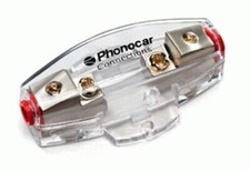 PHONOCAR 044963 PORTA FUSIBILE AFC LAMA 2 OUT USCITE IMPIANTO CAVO 10-20 mmq