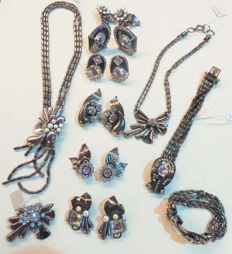 Collana orecchini spilla - orecchini,