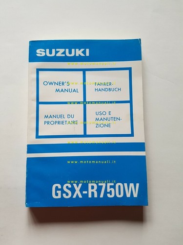 Suzuki gsx 750 1992 - gsx-r, w