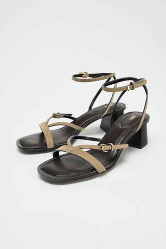 Sandali zara marrone - zara, beige