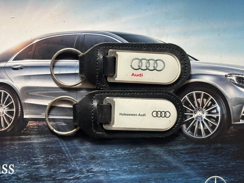 Due portachiavi originali audi - due,