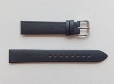 CINTURINO Watch Strap in Pelle Nera - Ansa mm 17