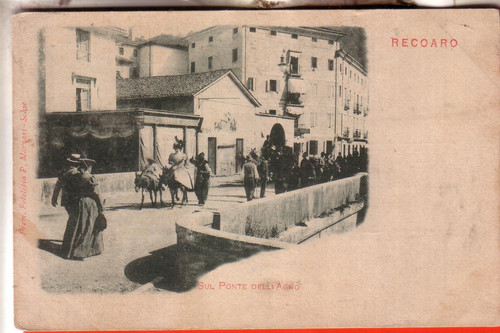 Cartolina recoaro non - recoaro,