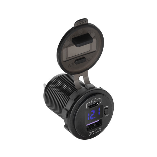 Caricabatterie auto usb - auto, usb-c/usb