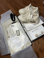 Sneakers Rhyton Gucci in pelle
