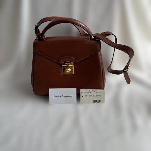 Borsa ferragamo pelle - in,