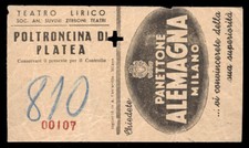 biglietto ingresso TEATRO