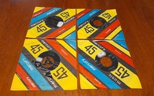 Lotto stock 4 dischi 45 giri