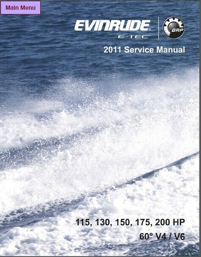 2011 evinrude tec 115 - 2011, e-tec