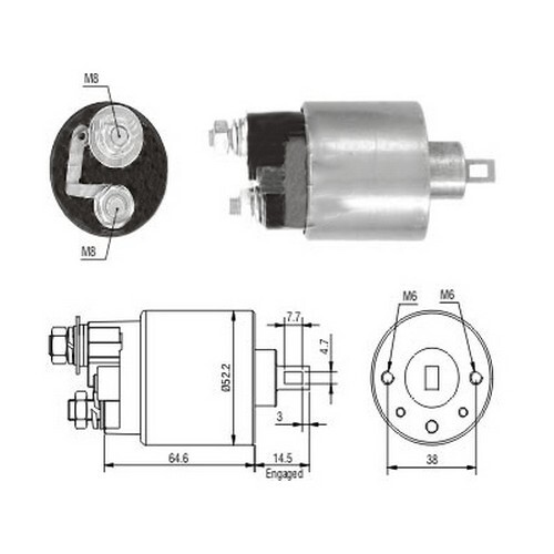 Elettromagnete motore - cv,