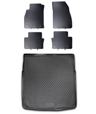 Set tappetini in gomma bagagliaio per Opel Insignia SportsTourer tappetini in gomma