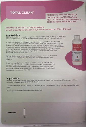 Total clean detergente per - clean, la